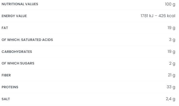 Snack ad alta proteina | Rosemary 55 grammi