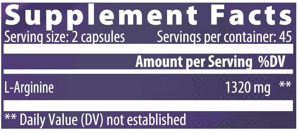 L -arginina 660 mg - 90 capsule