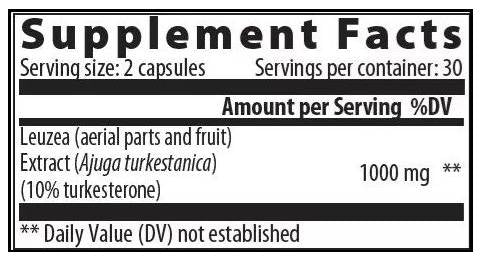 Turkesterone - 60 capsule