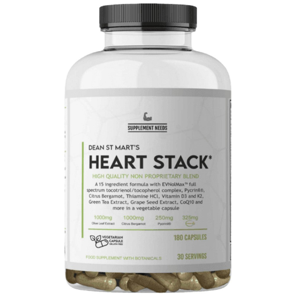 Stack Heart | con foglie di oliva e bergamotto 180 capsule