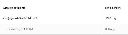 CLA 1000 - 90 capsule gel