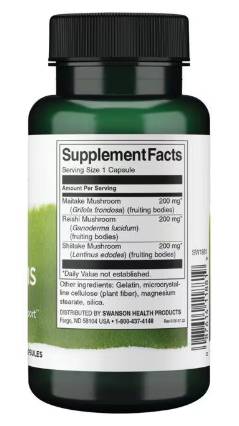 Shroom dell'umore | Maitake, Reishi, Shiitake 60 Capsules