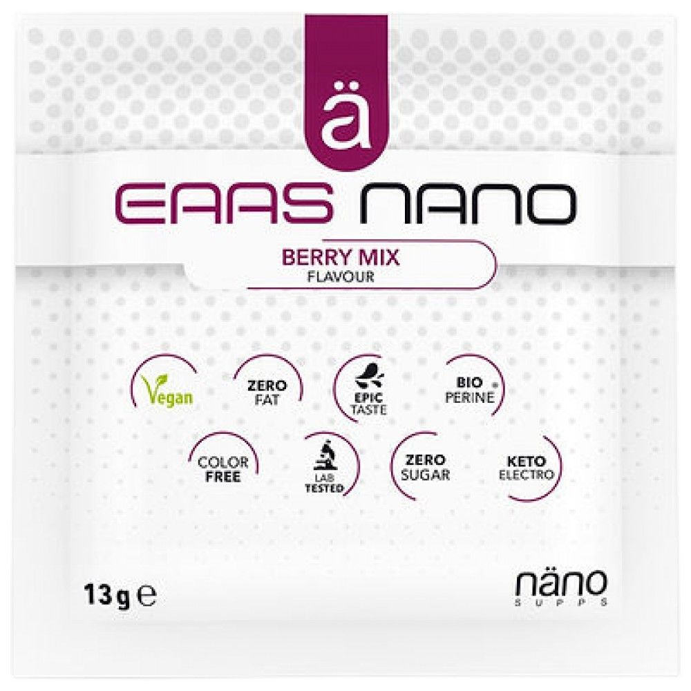 EAA Nano | con elettroliti & Bioperina - 13 grammi