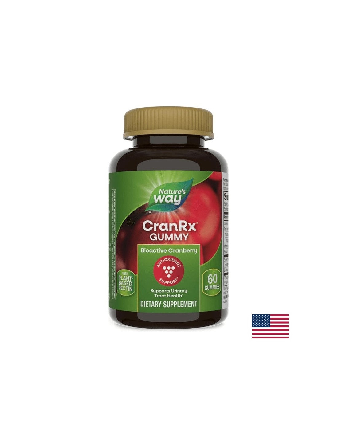 Cranrx Gummies Health U urinary - 60 Cheables