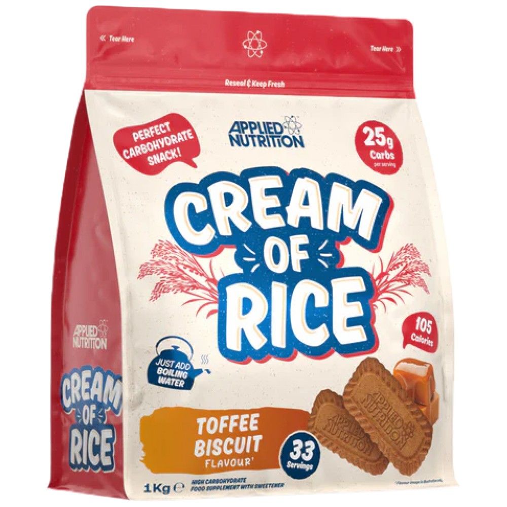 Crema di riso | Facile da digerire & Carboidrati complessi dal gusto eccezionale - 1000 grammi