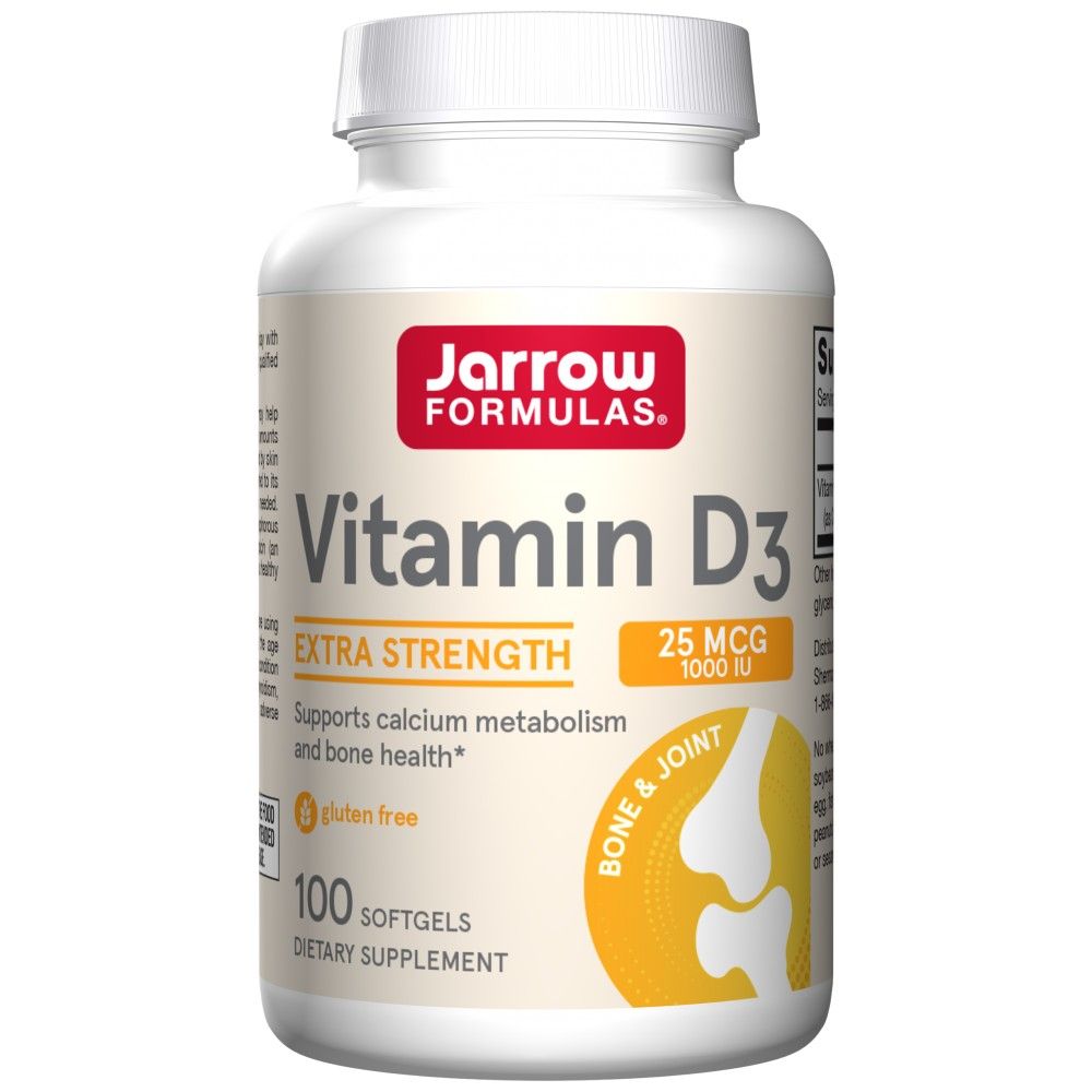 Vitamina D3 1000 UI - 100 capsule gel