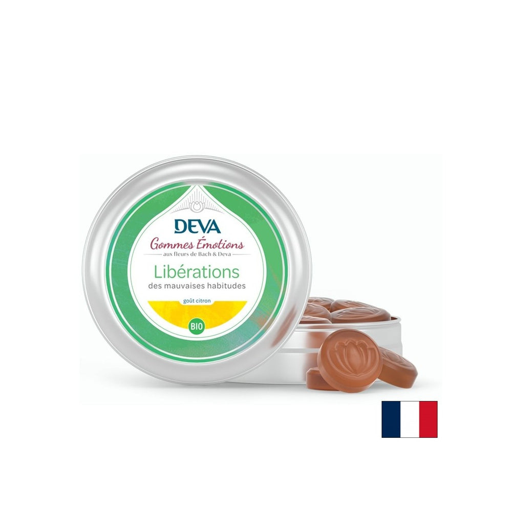 Masticare caramelle a base di erbe per sbarazzarsi di cattive abitudini, secondo il metodo del Dr. Bach, 45 g