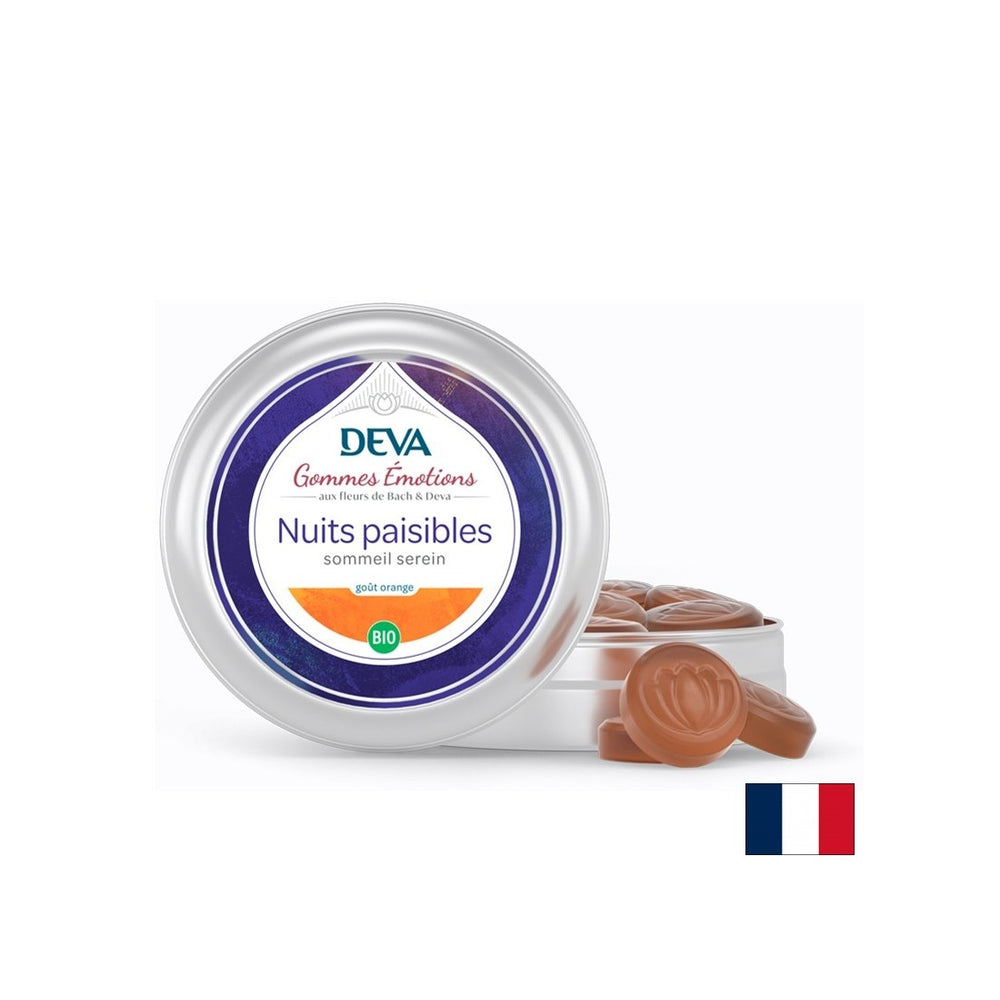 Caramelle alle erbe masticabili per il sonno pacifico secondo il metodo del Dr. Bach, 45 g