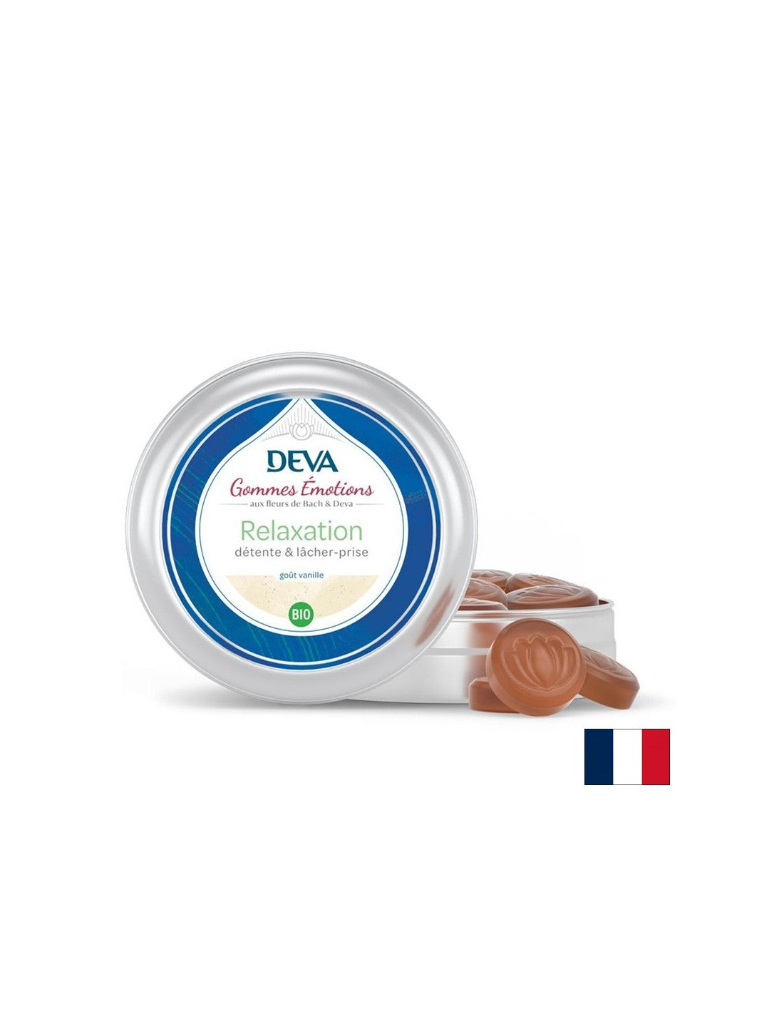 Caramelle alle erbe masticabili per "pace" secondo il metodo del Dr. Bach, 45 g