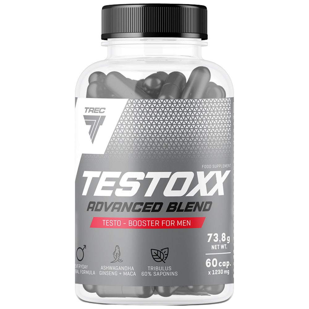 Testoxx Advanced Blend | Formula a base di erbe per uomini - 60 capsule