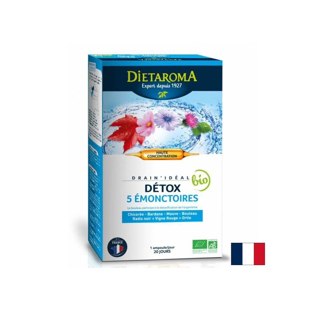 Detox (formula a base di erbe), 20 bere ampoule