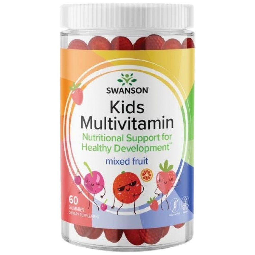 Kids Multivitamin Gummies | Frutta mista - 60 compresse masticabili