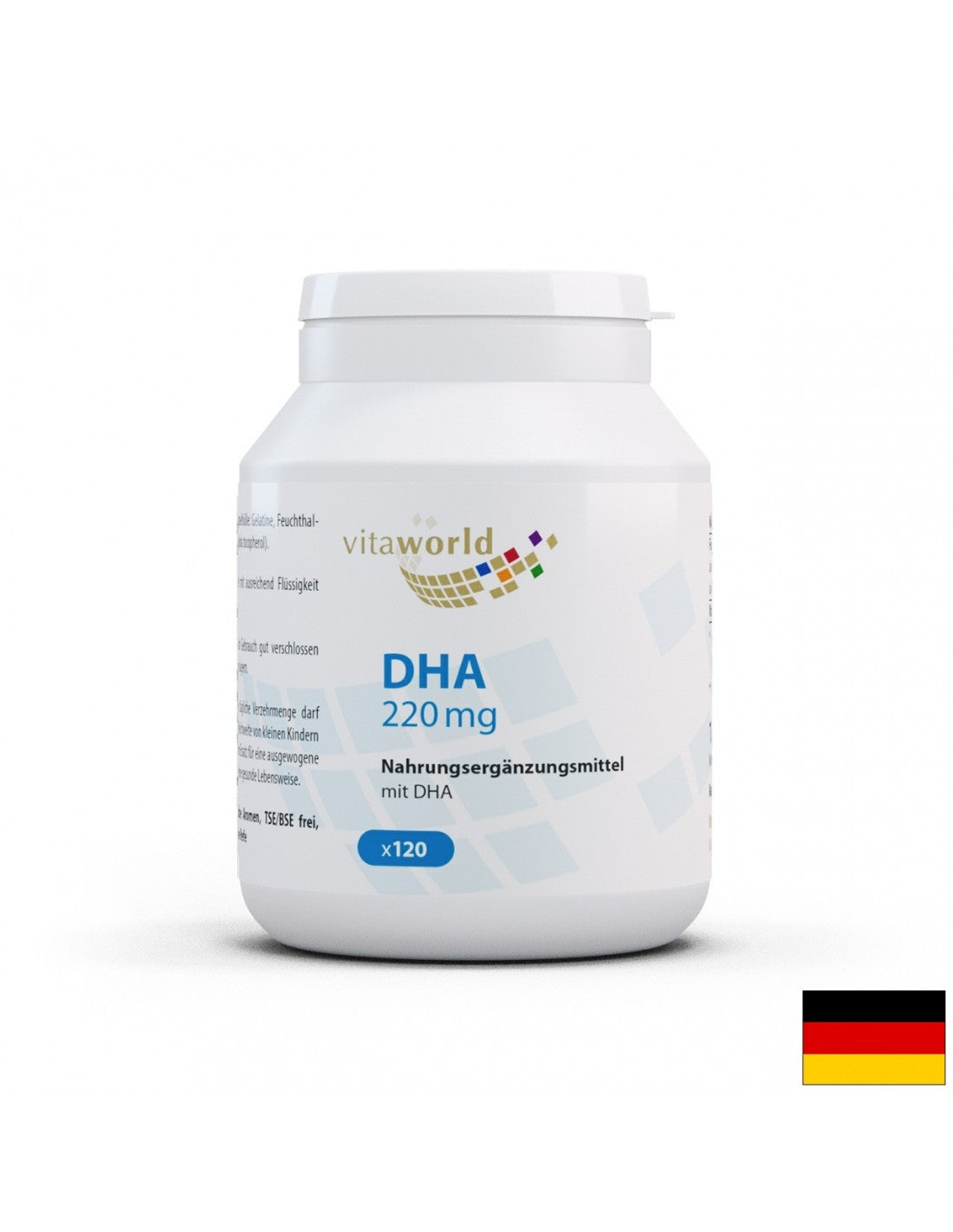 Acido DHA/Docosaesaenoico 220 mg, 120 capsule Softgel