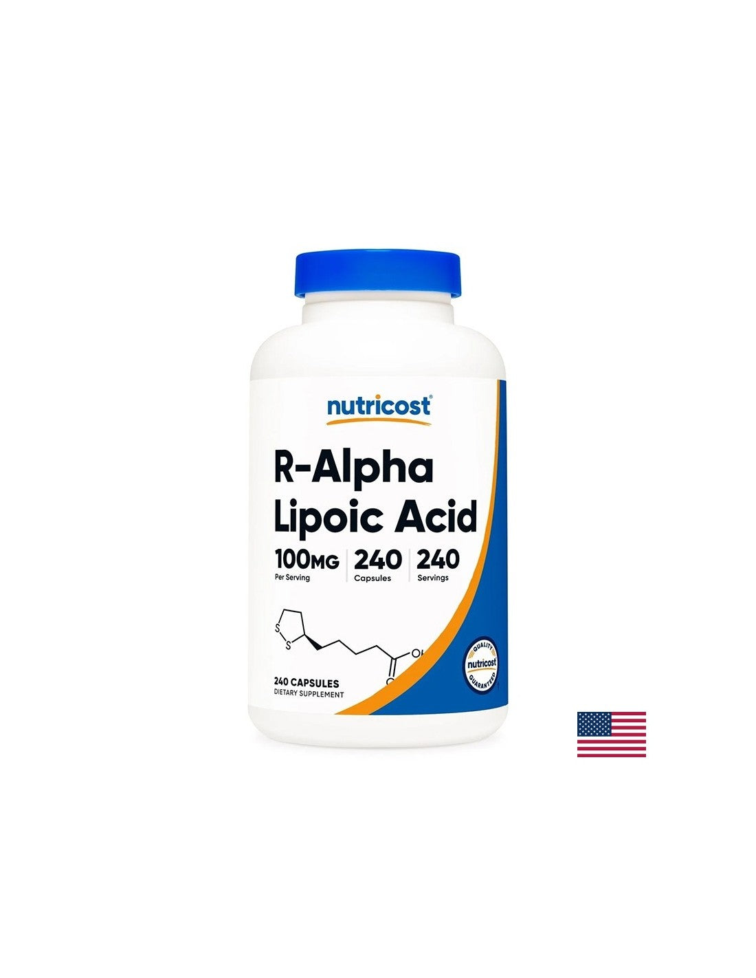 Diabete e neuropatia periferica - acido lipoico R -alfa, 100 mg x 240 capsule