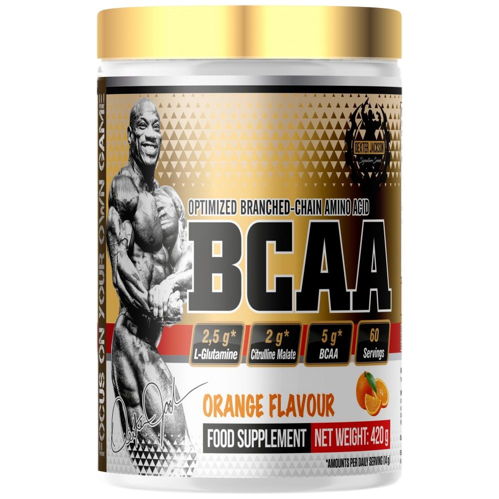 Serie Gold | BCAA con L-Glutammina & L-Citrullina Malato - 420 grammi