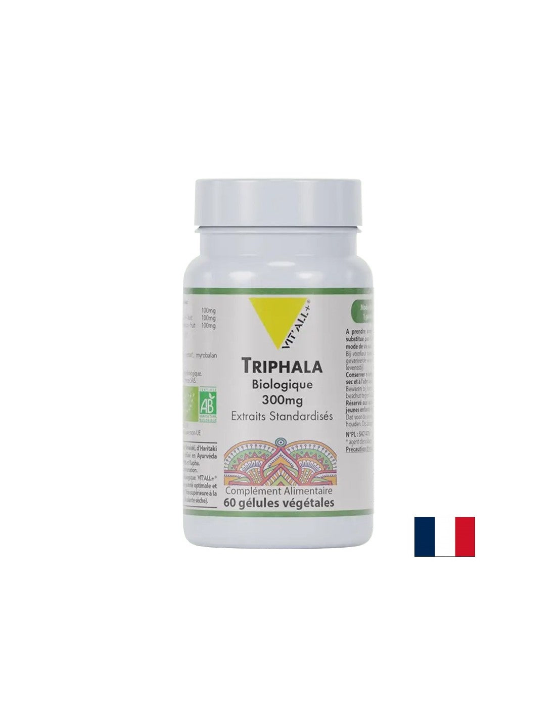 Buona digestione e disintossicazione - Bio triphala, 300 mg x 60 capsule