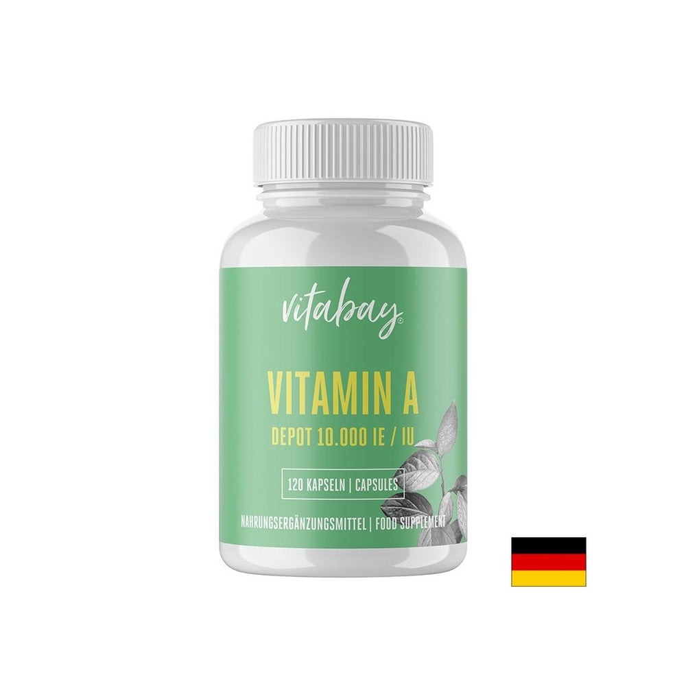 Buona visione e forte immunità - Vitamina A, 10.000 UI x 120 Capsule