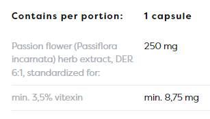 Passiflora 250 mg - 60 capsule