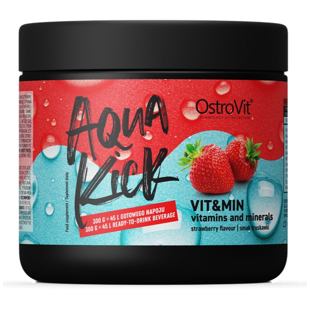 Aqua Kick/Idratazione avanzata con Vit&Min - 300 grammi