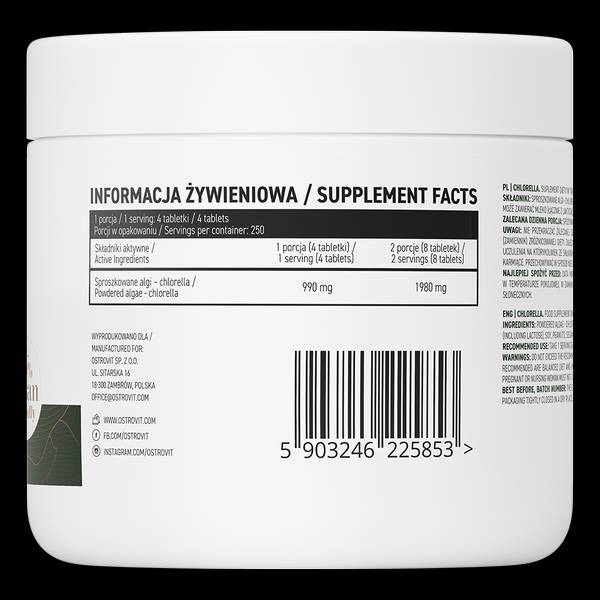 Chlorella - 1000 compresse