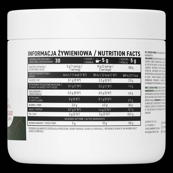 Fibra di cacao/verdure 150 grammi