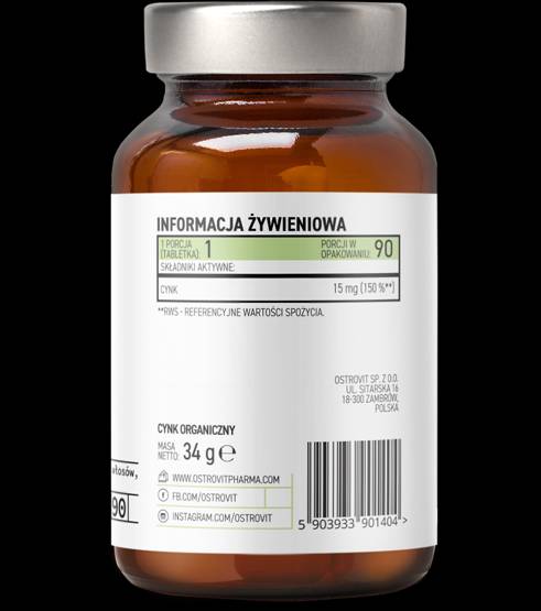 Zinco organico picolinato 15 mg 90 compresse