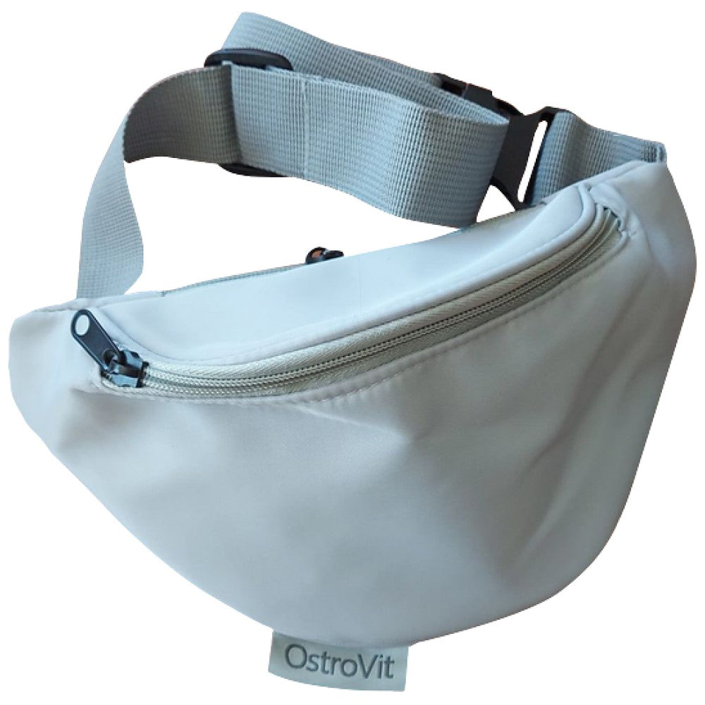 Borsa in vita impermeabile | Borsa a traversa impermeabile - grigio 25 x 16 cm