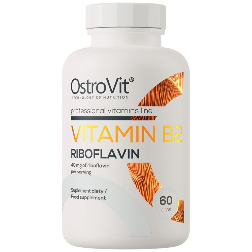 Vitamina B2 Riboflavina 40 mg - 60 capsule