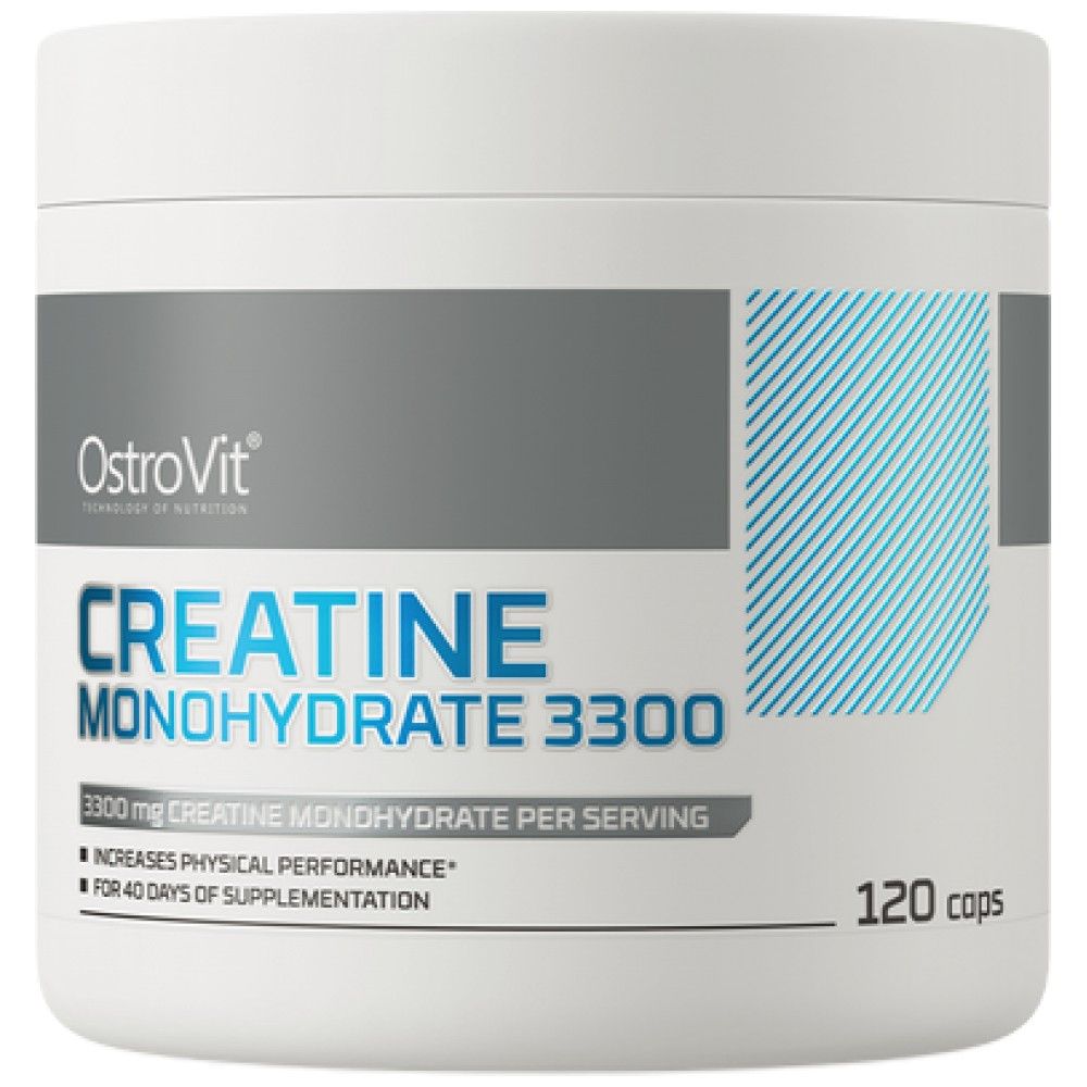 Creatina monoidrata 3300 - 120 capsule