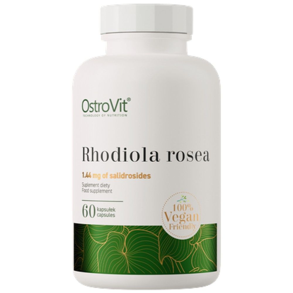 Rhodiola rosea 144 mg | Vege - 60 capsule