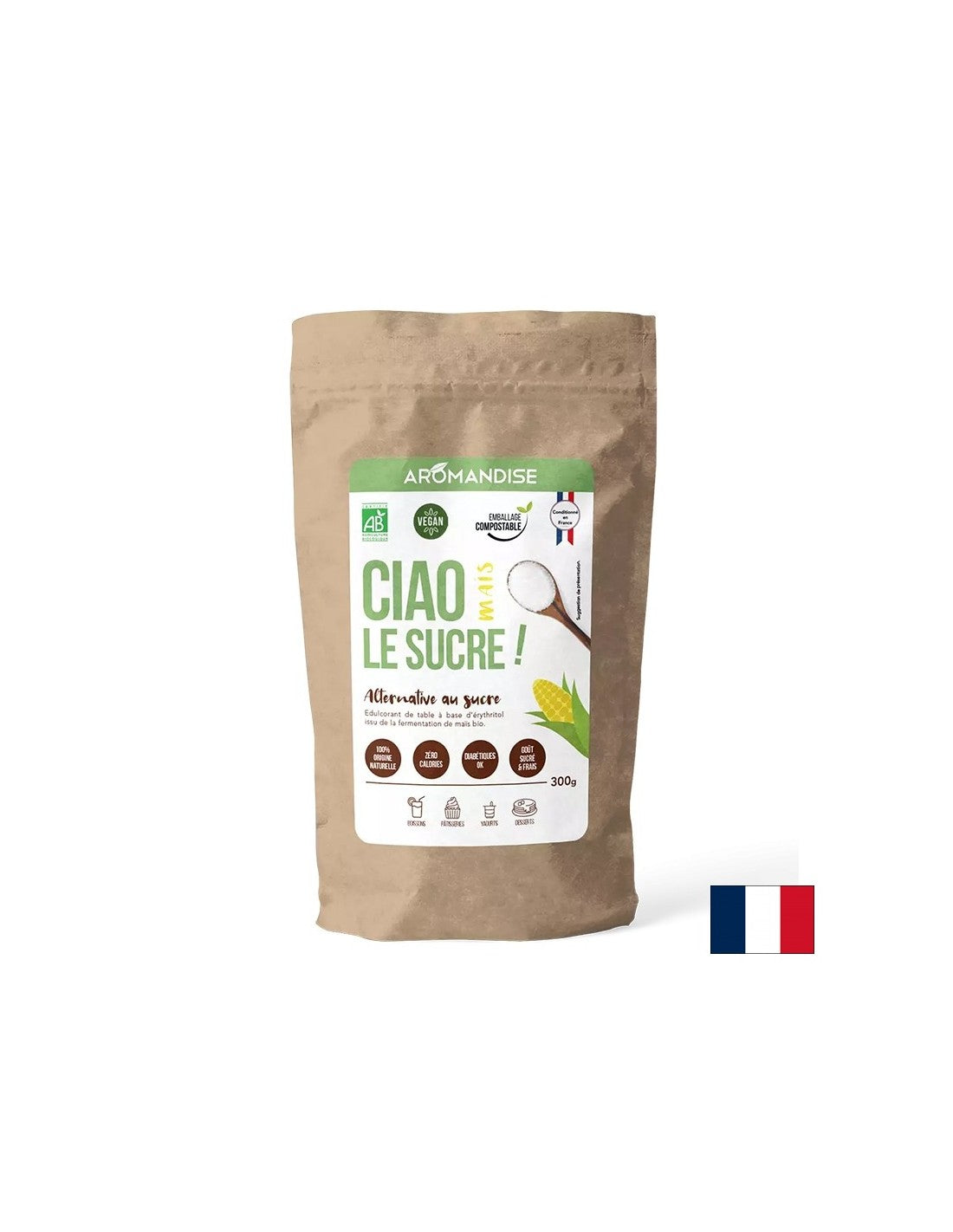 Eritritolo (dal mais), 300 g