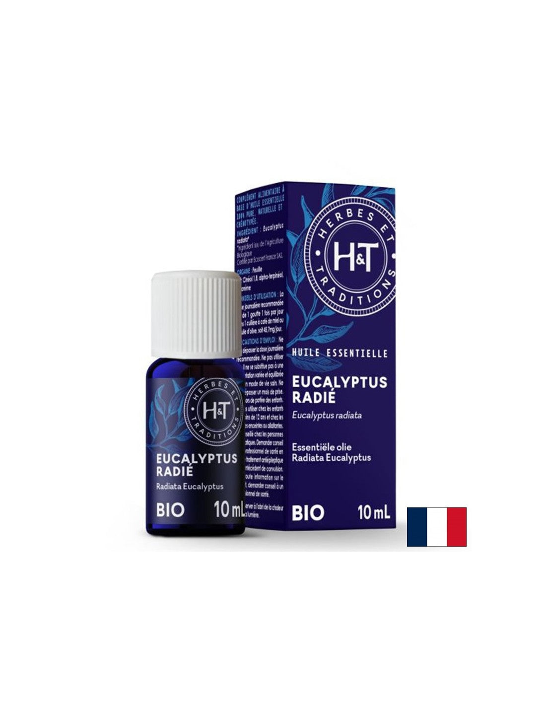Olio essenziale di eucalipto, organico, 10 ml