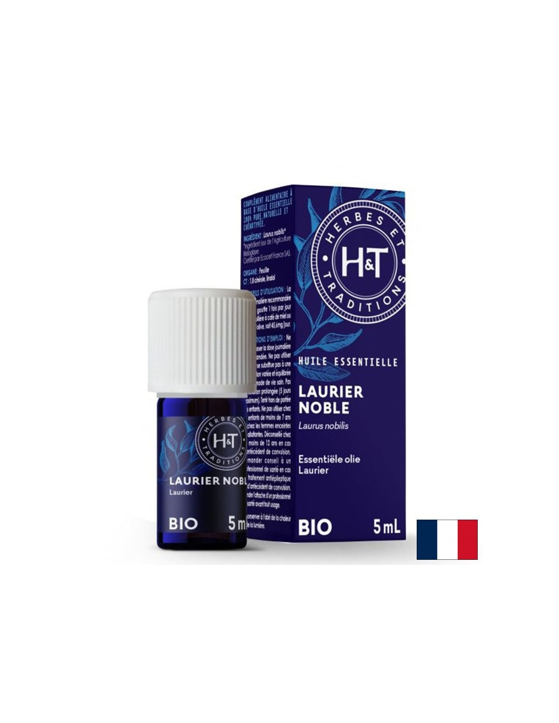 Olio essenziale delle foglie della baia, 5 ml