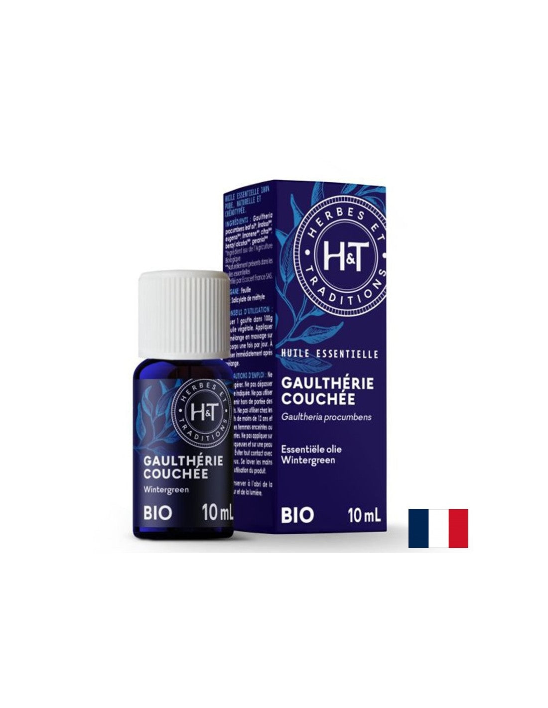 Olio essenziale di Wintergreen, biologico, 10 ml