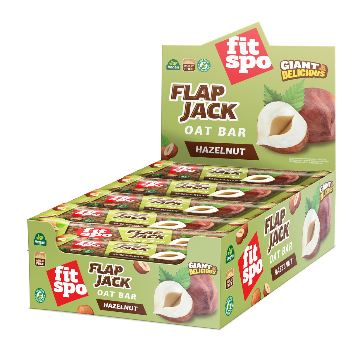 Flap Jack - Energy Oat Bar - 12 x 80 grammi