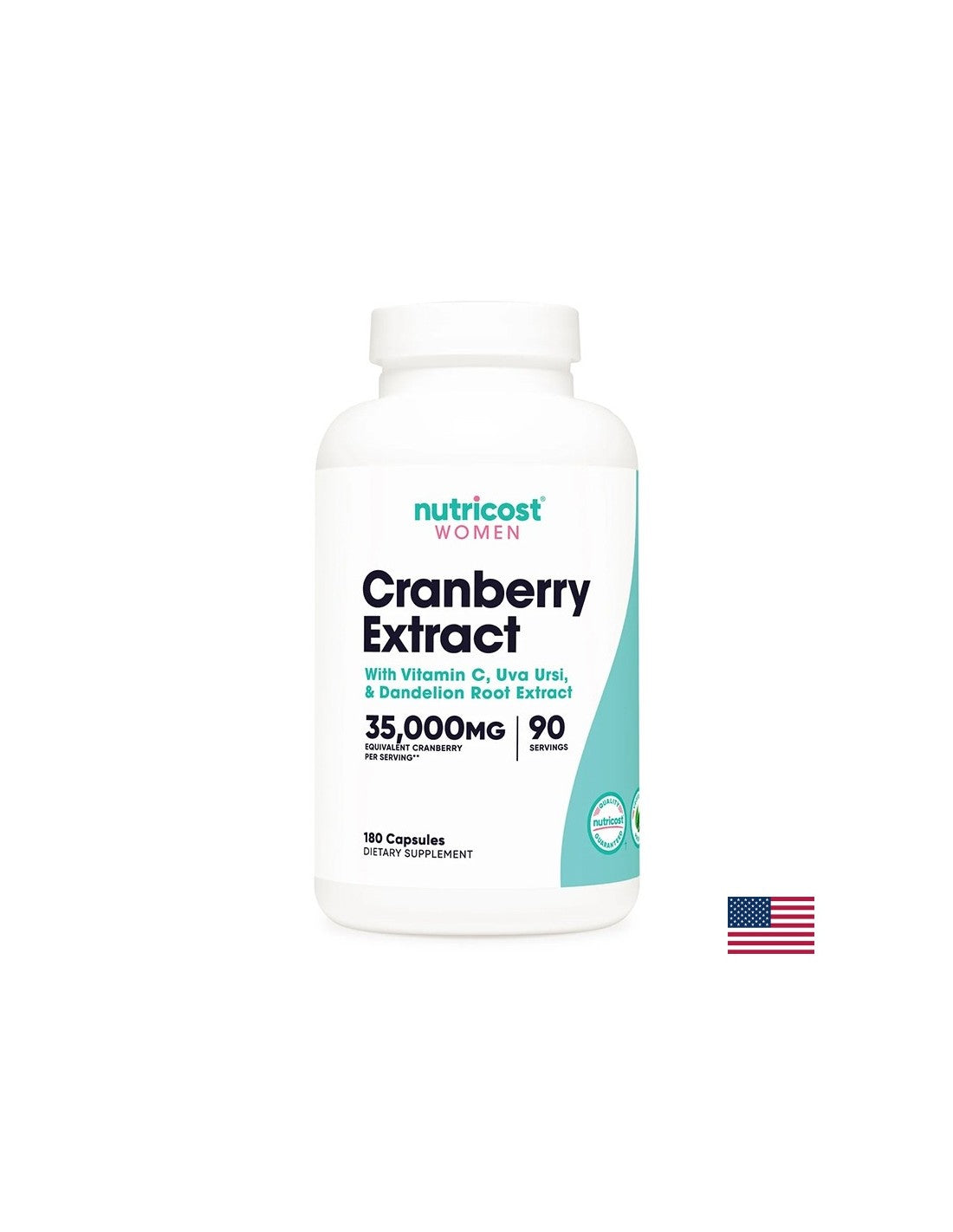 Formula femminile con capsule di mirtillo rosso, dente di leone, uva spina e vitamina C, 180