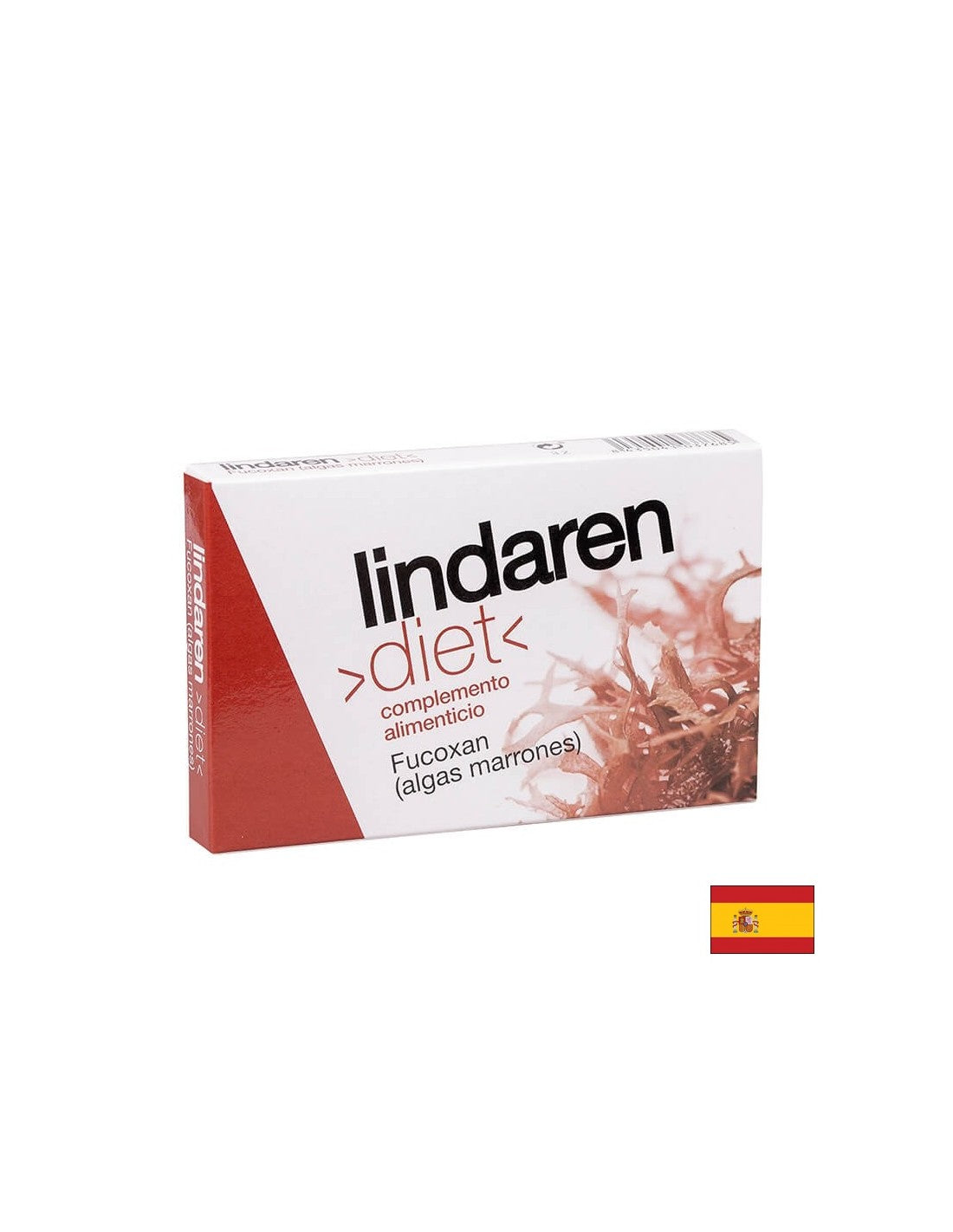 Fucus (alghe marrone) - Per perdita di peso - Fucoxan (Algas Marrones) Lindaren, 30 capsule