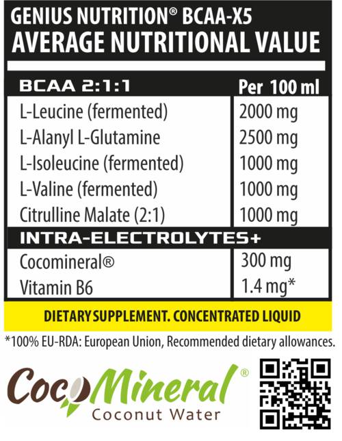 Scatto liquido BCAA X5 - 100 ml