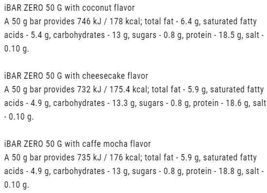 ibar Zero - 50 grammi