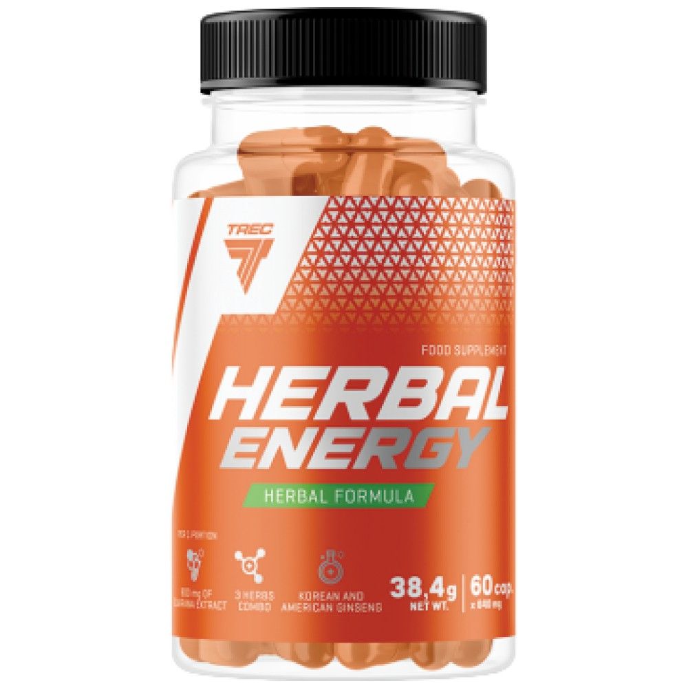 Energia a base di erbe - 60 capsule