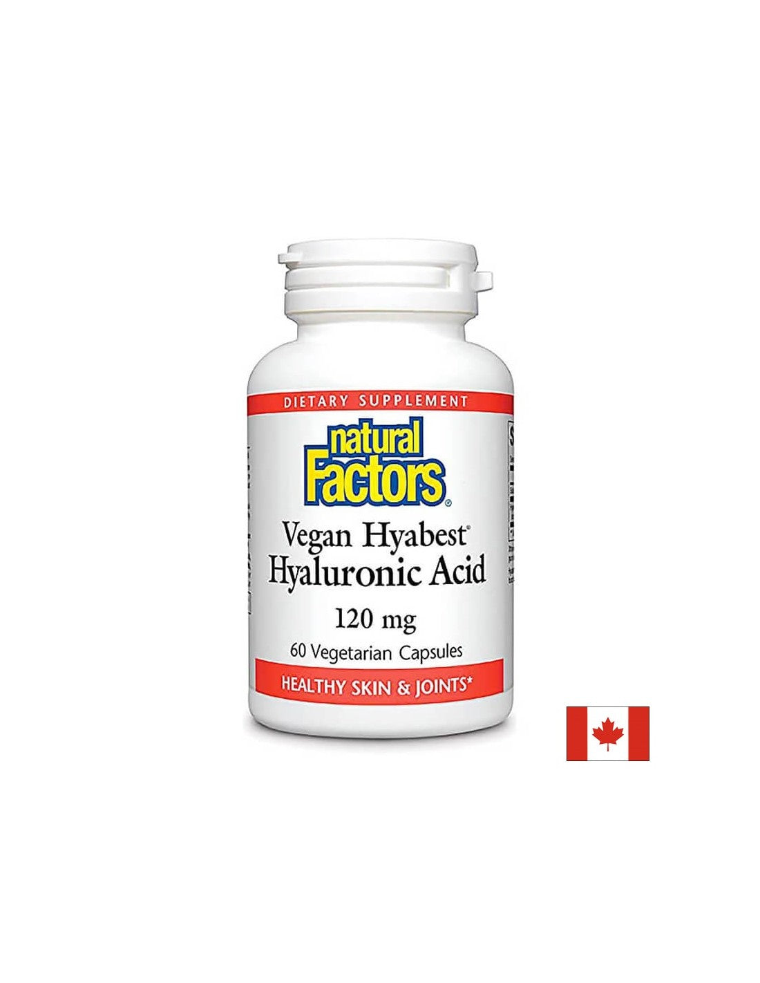 Bella pelle - articolazioni sane - acido ialuronico Hyappeal® (vegano), 120 mg x 60 V Capsule