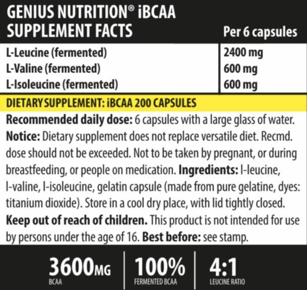 iBCAA - 200 capsule