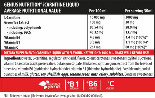 l'Carnitina Liquida - 1000 ml