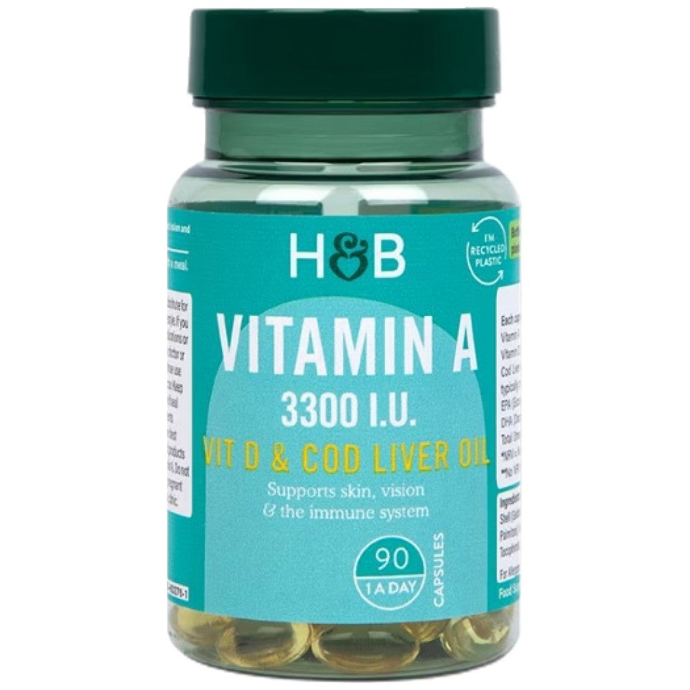 Vitamina A 3300 UI - 90 capsule in gel