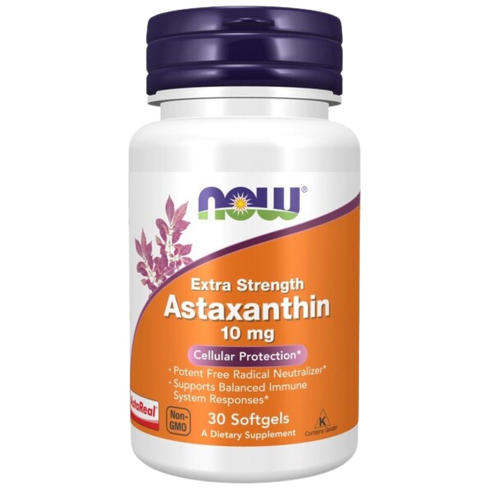 Astaxantina 10 mg di resistenza extra - 30 Softgels