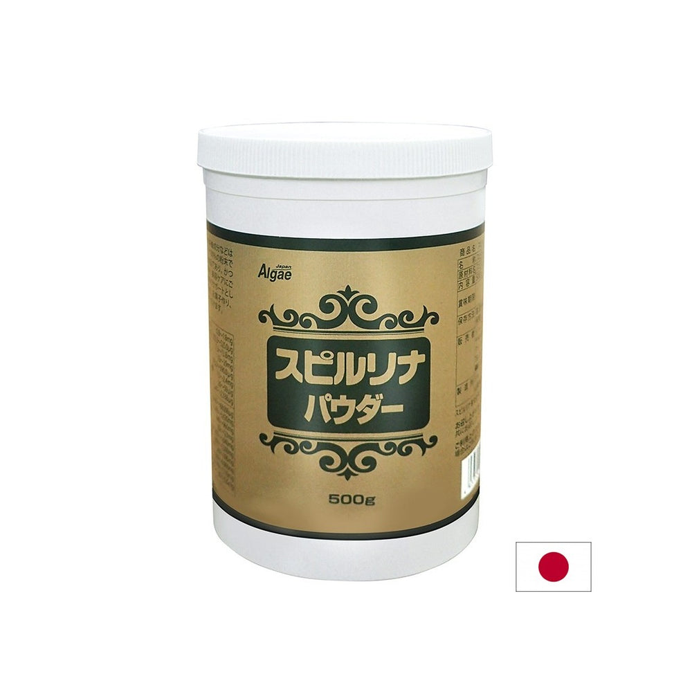Polvere di spirulina giapponese - Per energia e immunità, 500 g