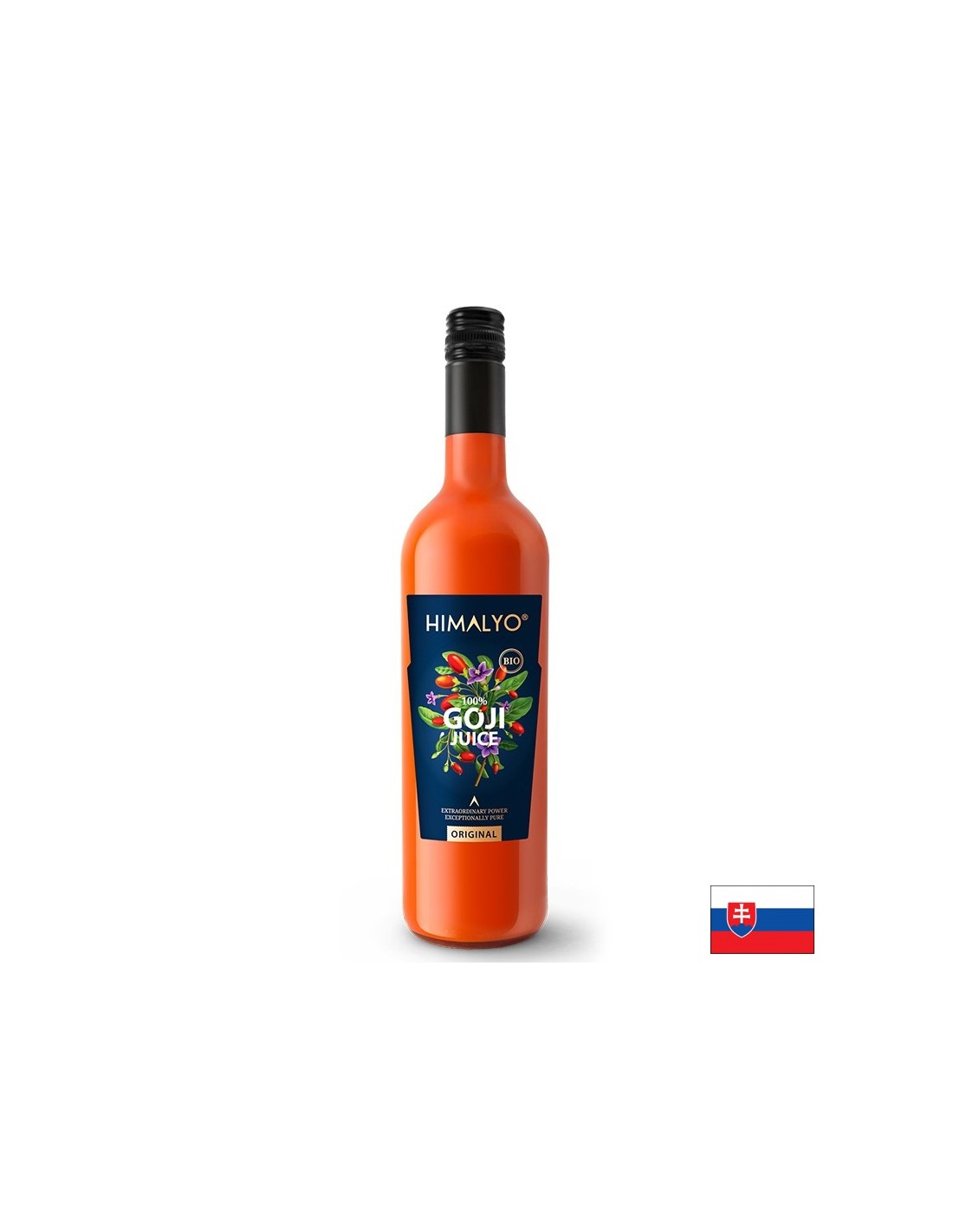 Succo di bacche di goji organico - potente antiossidante - per una buona visione e una forte immunità 750 ml, 30 dosi