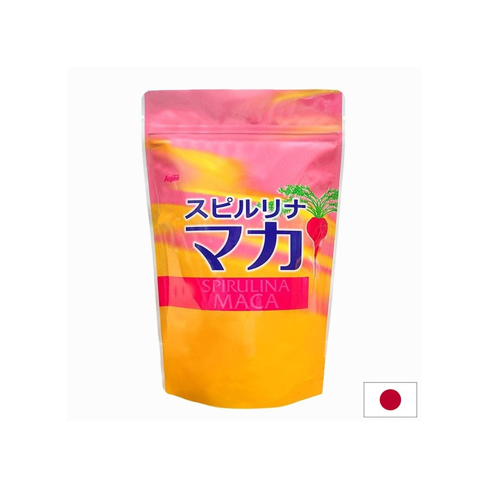 Spirulina giapponese + Maca - Supporta la resistenza e l'equilibrio ormonale, 1000 compresse