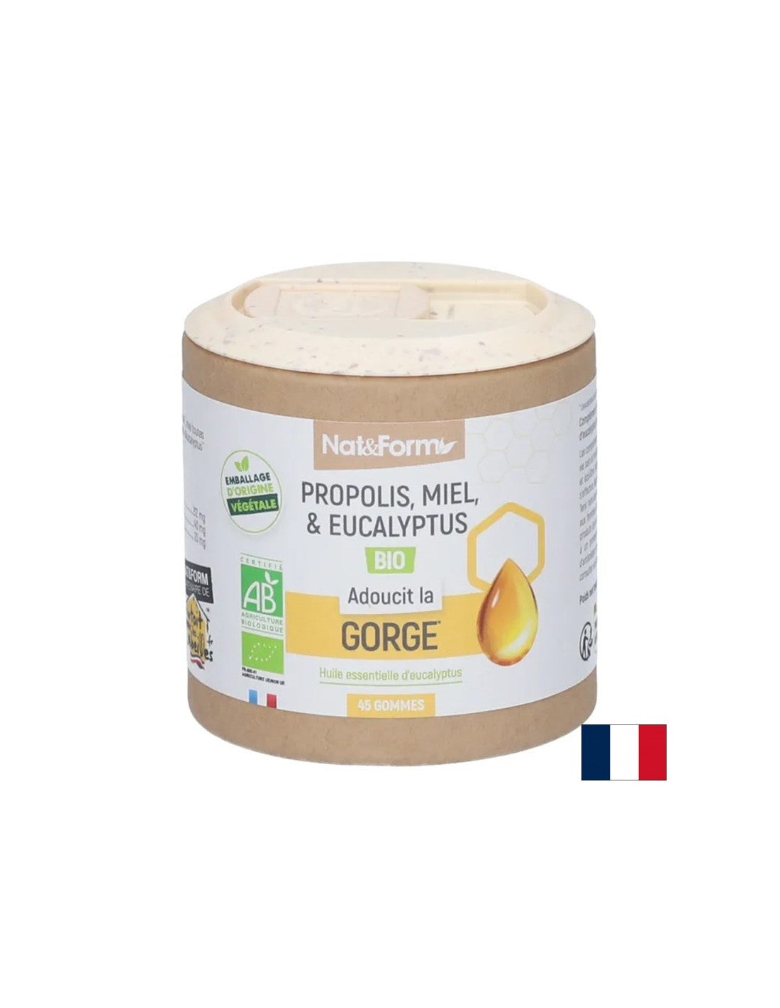 Immunità - Propolis, miele ed eucalipto, 45 compresse di gelatina