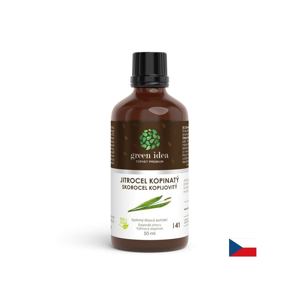 Sistema immunitario e respiratorio - piantaggine a foglia stretta, 50 ml di tintura